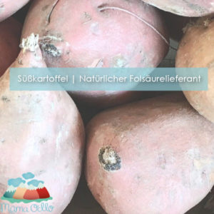 2013 Süßkartoffel Folsäurelieferant während der Schwangerschaft