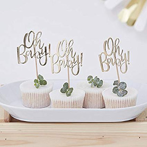 Babyshower_In 6 Schritten zur perfekten Babyparty_Cupcake Sticks Oh Baby