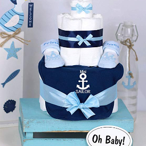 Babyshower_In 6 Schritten zur perfekten Babyparty_Maritime Windeltorte Mini Sailor.jpg